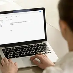 Personalized trade show follow-up email communication strategy