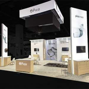 Pico Interactive’s attention-grabbing 400 sq. ft. trade show booth at CES