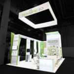 Eye-catching trade show booth design for better visitor engagement