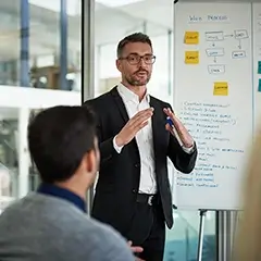 Trade show project management and client consultation