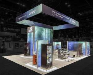 30x40 Rental Booth at NACS, Chicago