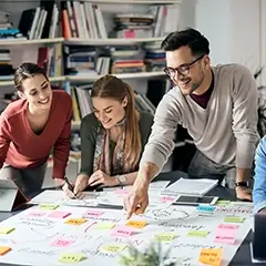 Team planning for trade show giveaway strategy