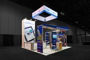 Trade show exhibit rental for UAM