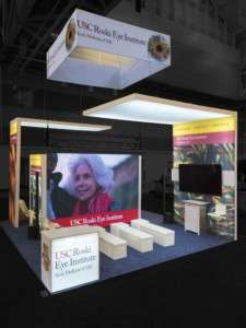 10x20 trade show booth rental for Franklin AI at USCAP