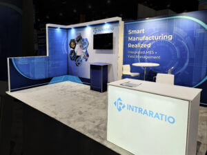Setting clear goals before designing a 10x20 inline trade show booth