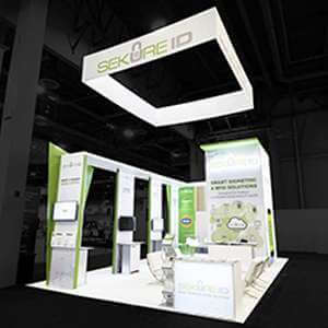 20x20 Booth Rental for Sekureid