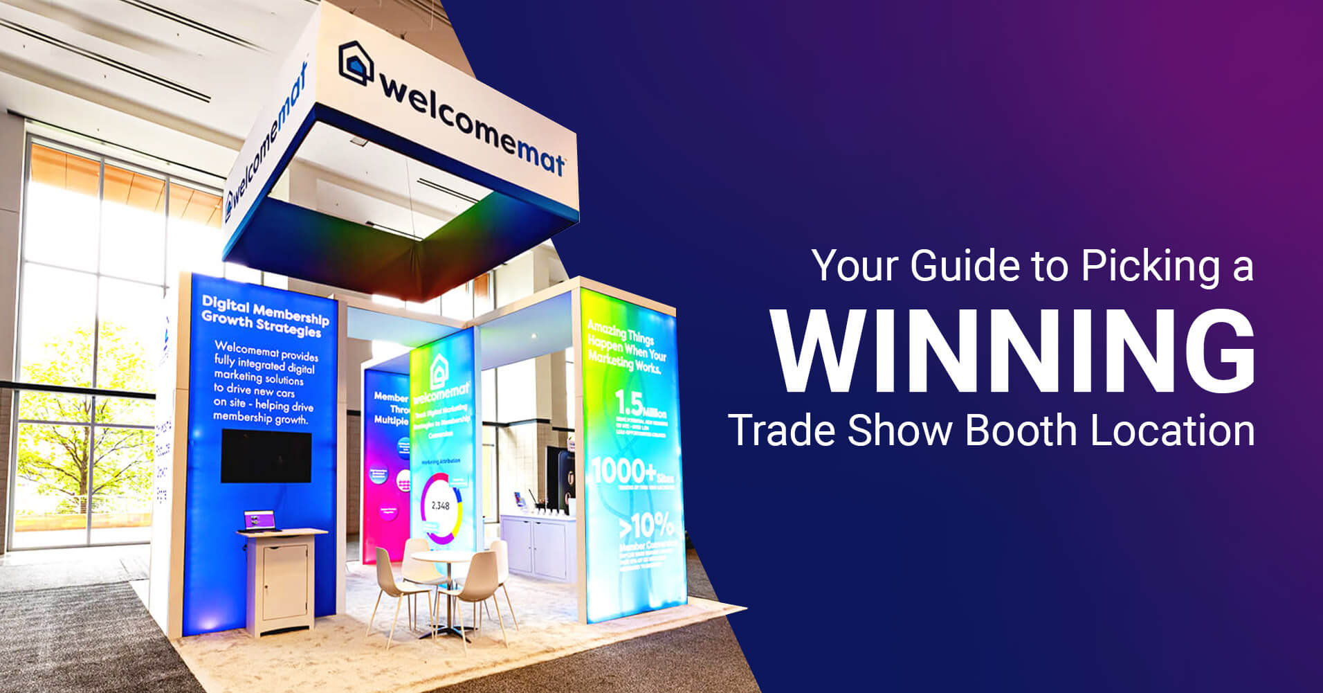 7 Tips for Picking the Perfect Trade Show Booth Location