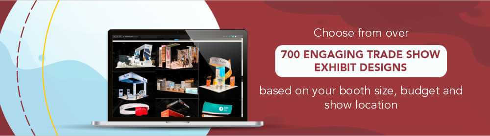 700 Engaging trade show exhibit designs