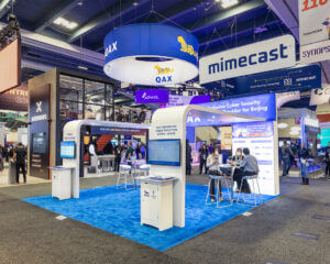 20x20 Custom Booth Rental for Cyberasis
