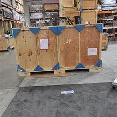 Post-show trade show logistics security