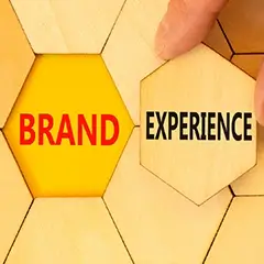 Visitors engaging with digital brand experiences at an event