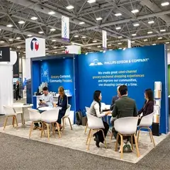 Aligning booth design with brand identity and messaging