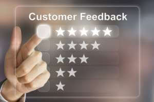 Collecting real-time customer feedback