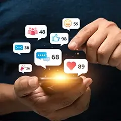 Promoting trade show participation on social media