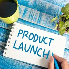 Launching new products at trade shows
