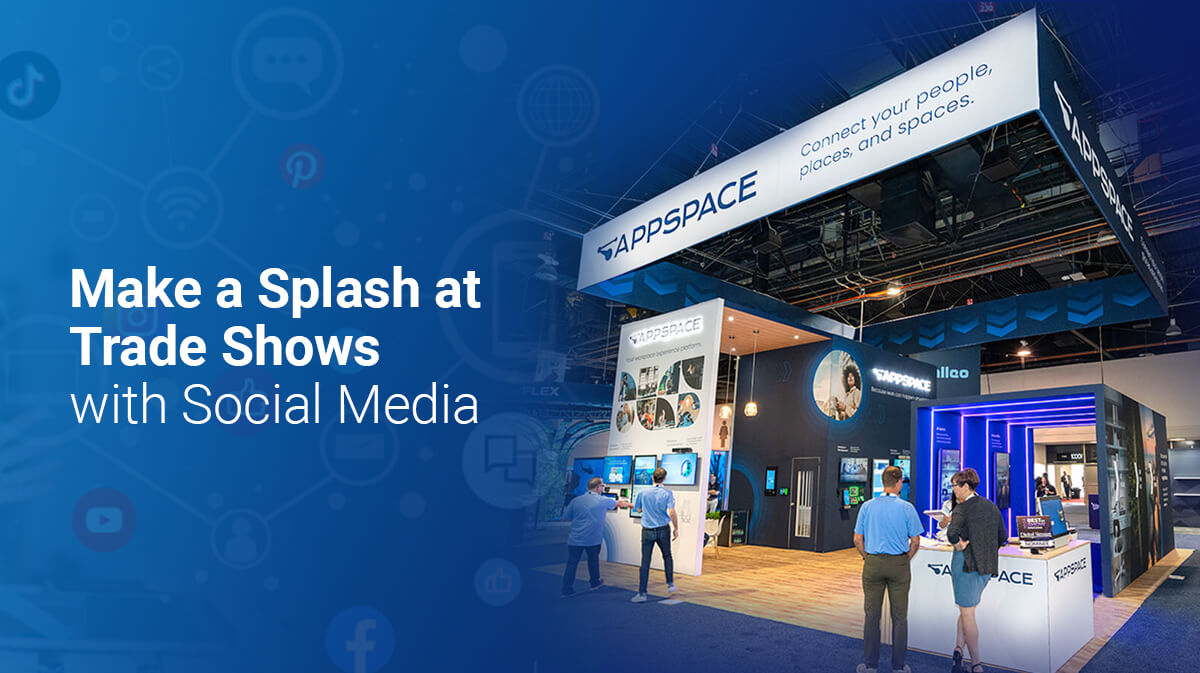 Drive Engagement at Trade Shows Using Social Media