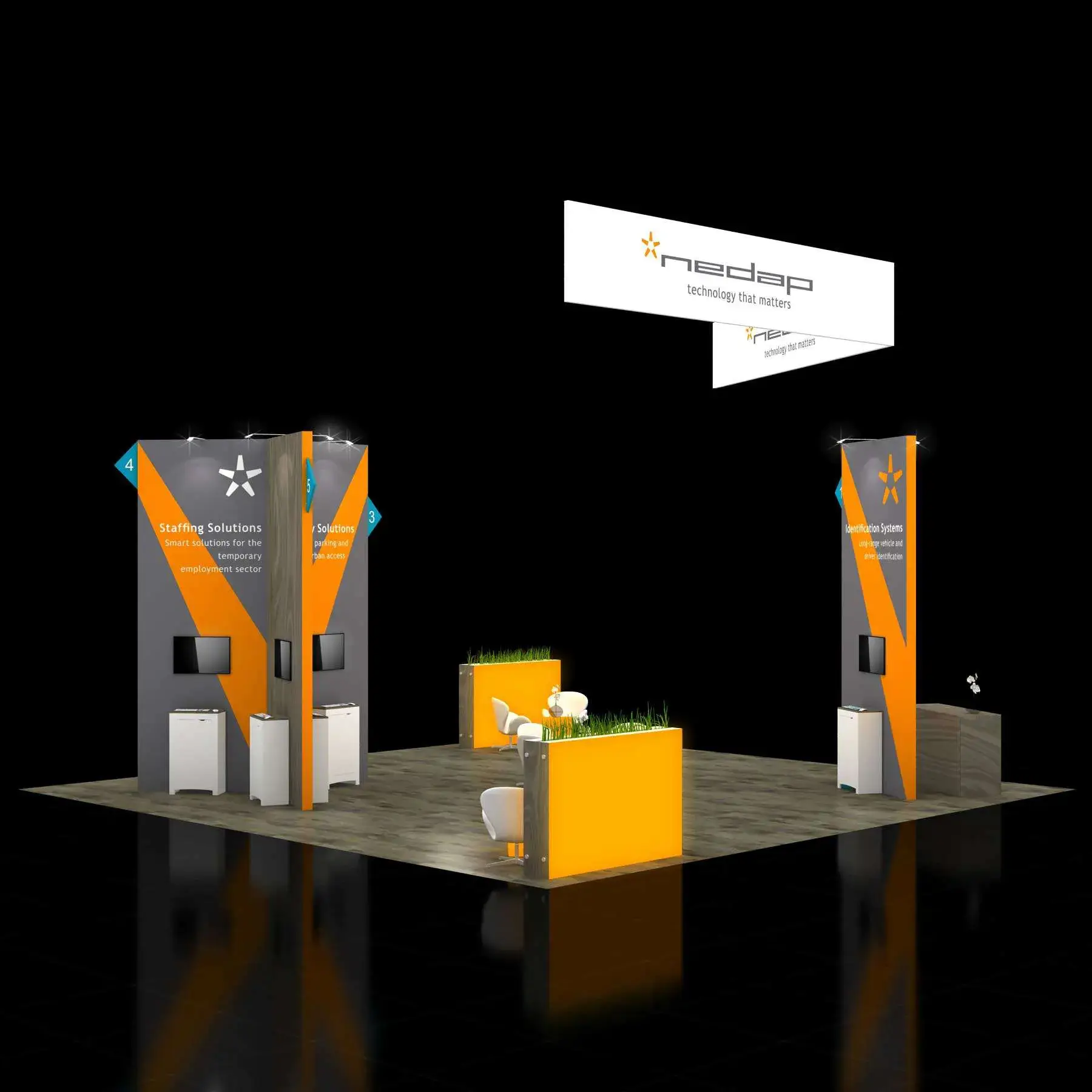 30x30 booth rental RLU3030 24 - image3