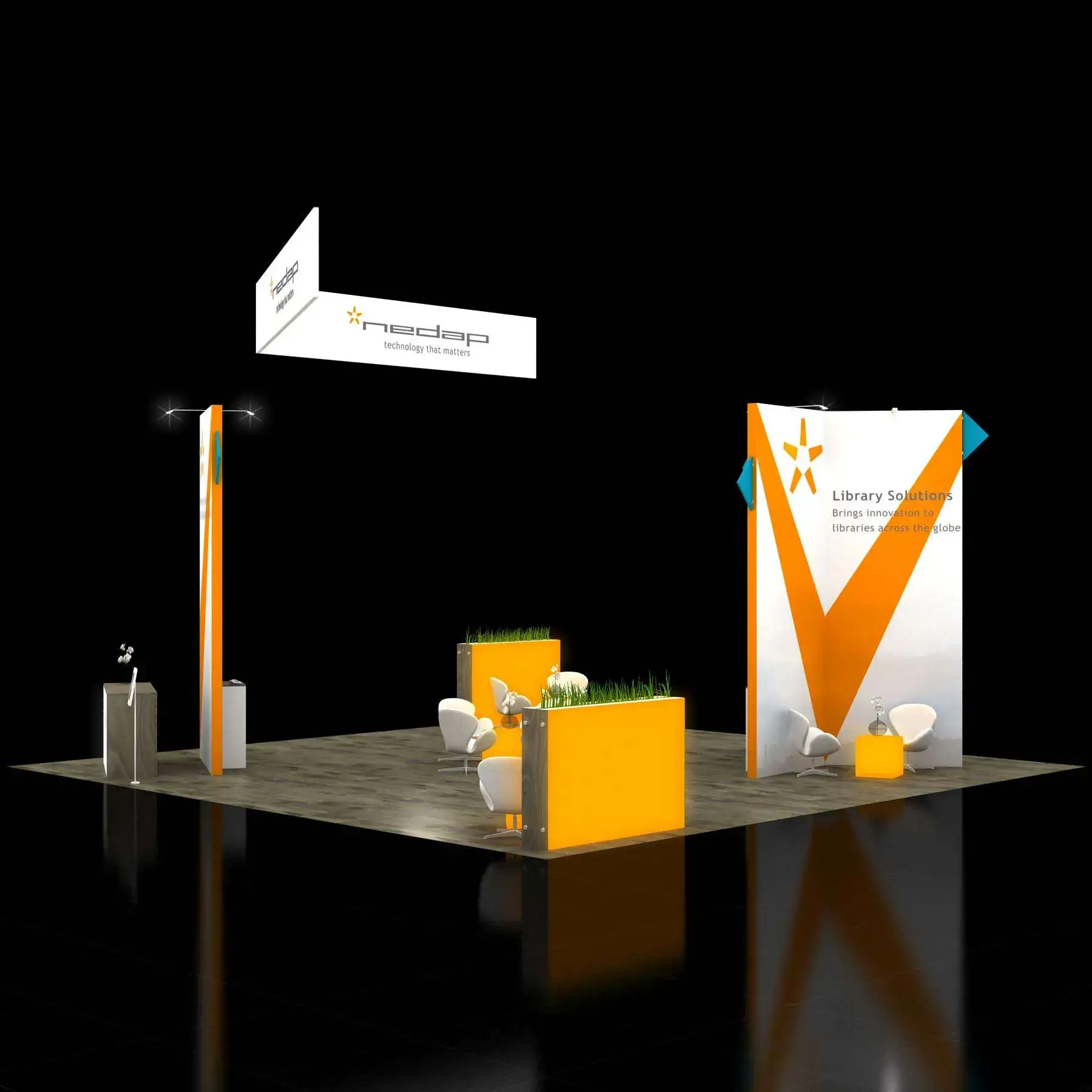30x30 booth rental RLU3030 24 - image6
