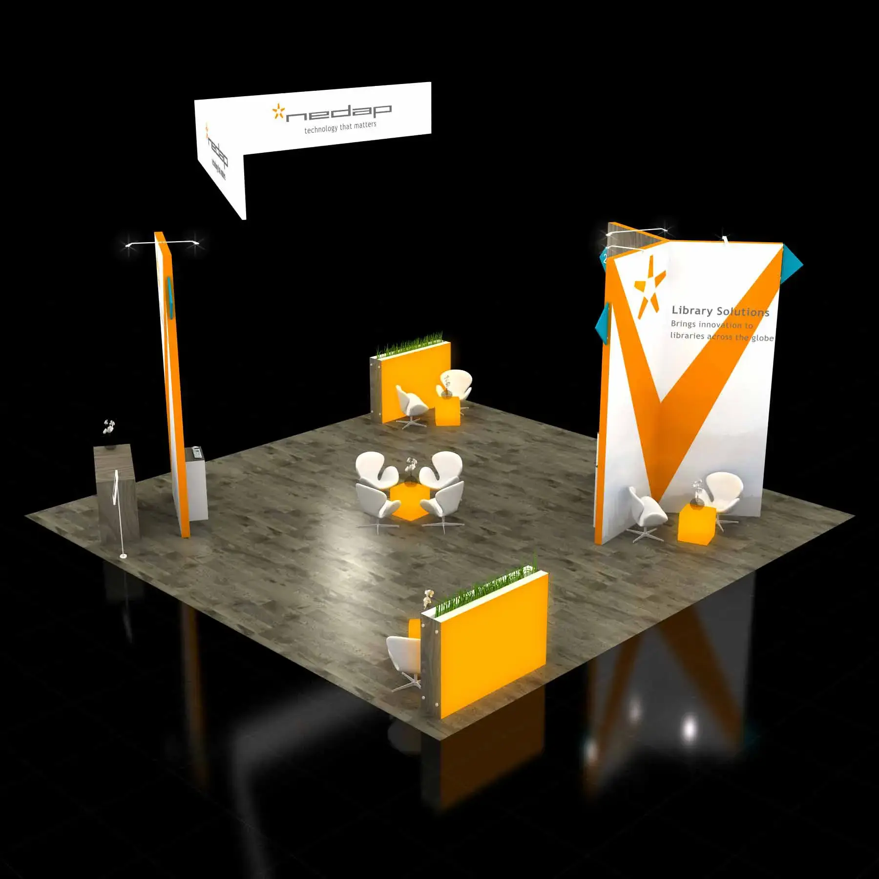30x30 booth rental RLU3030 24 - image7