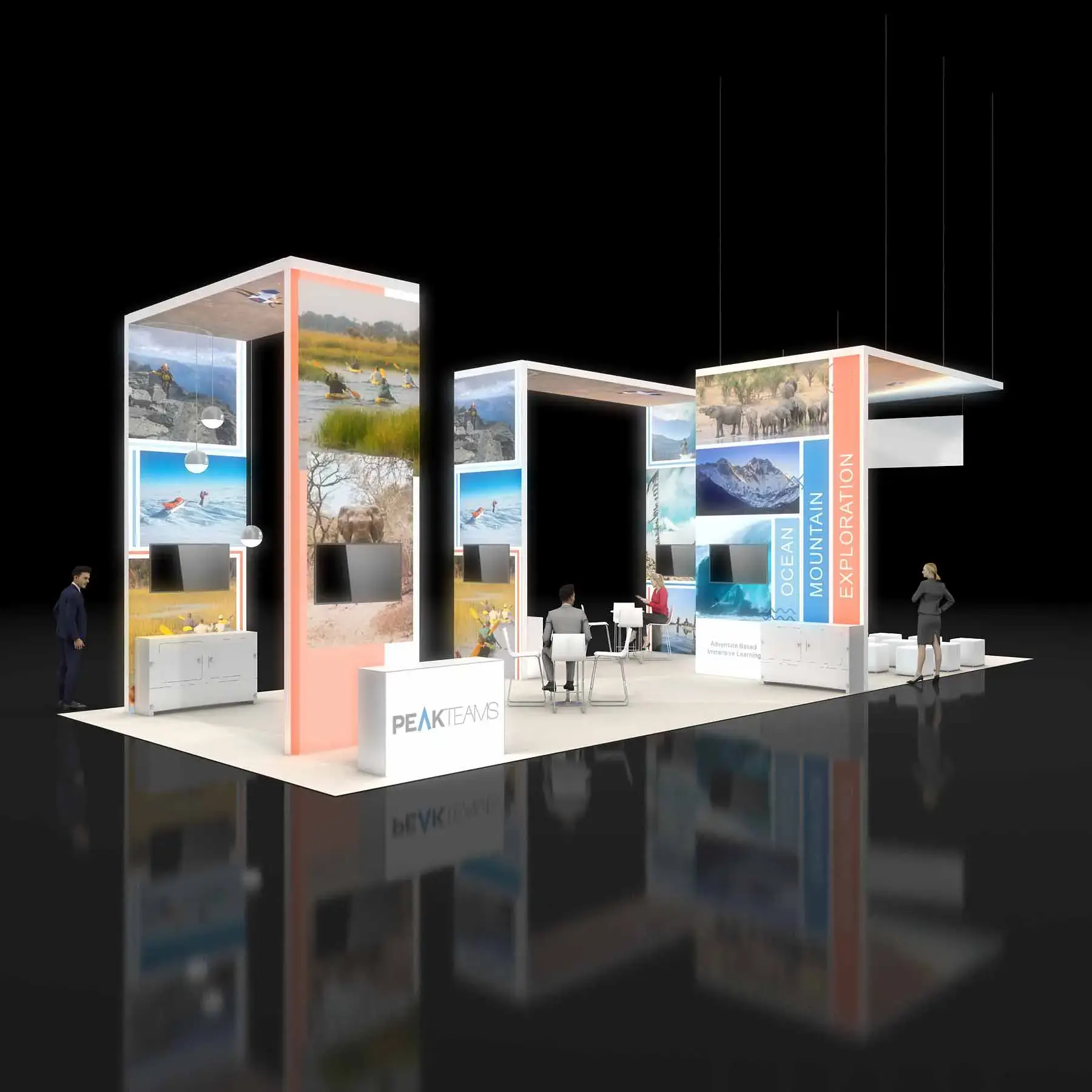 20x50 booth rental RLU2050 10 - image1