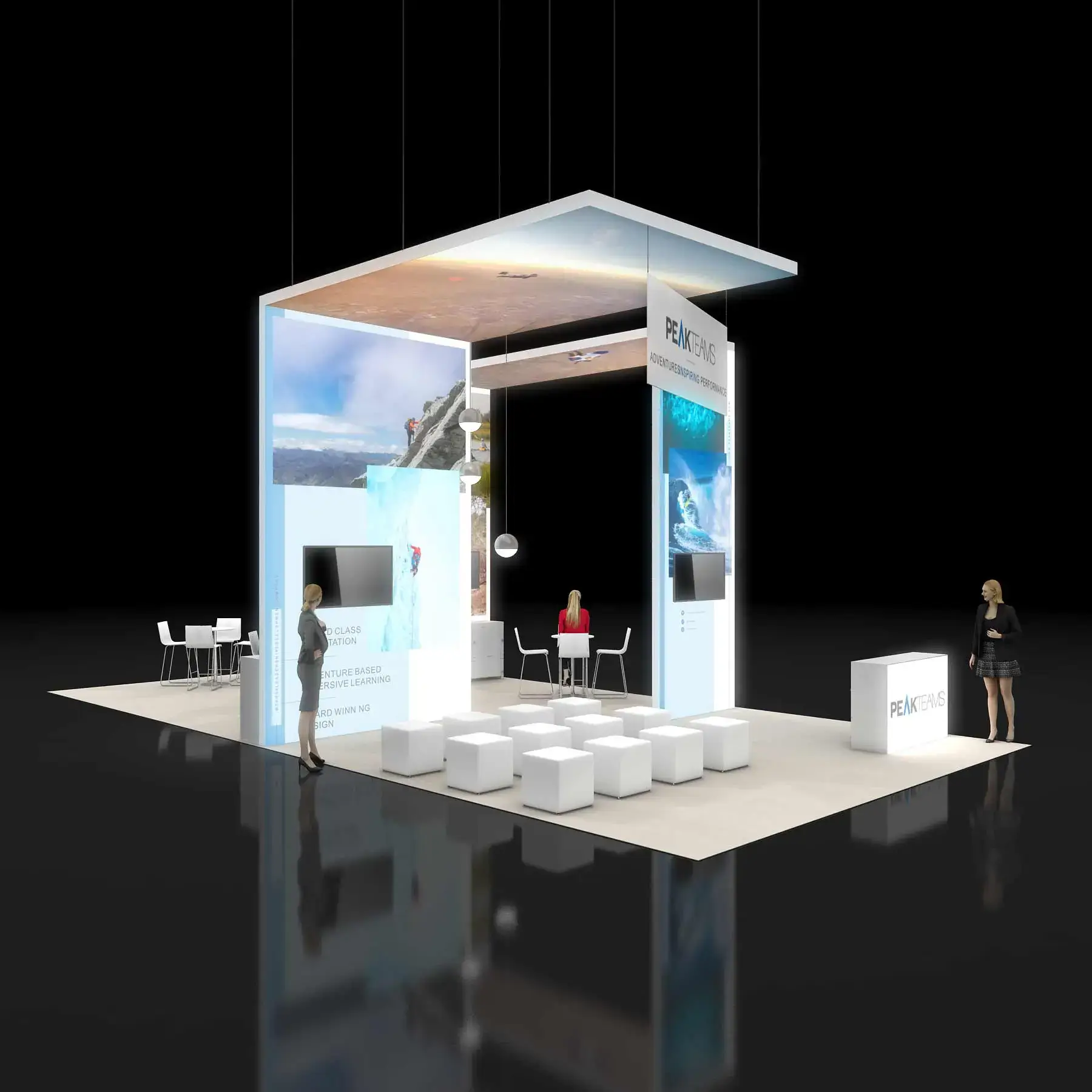 20x40 booth rental RLU2040 24 - image1