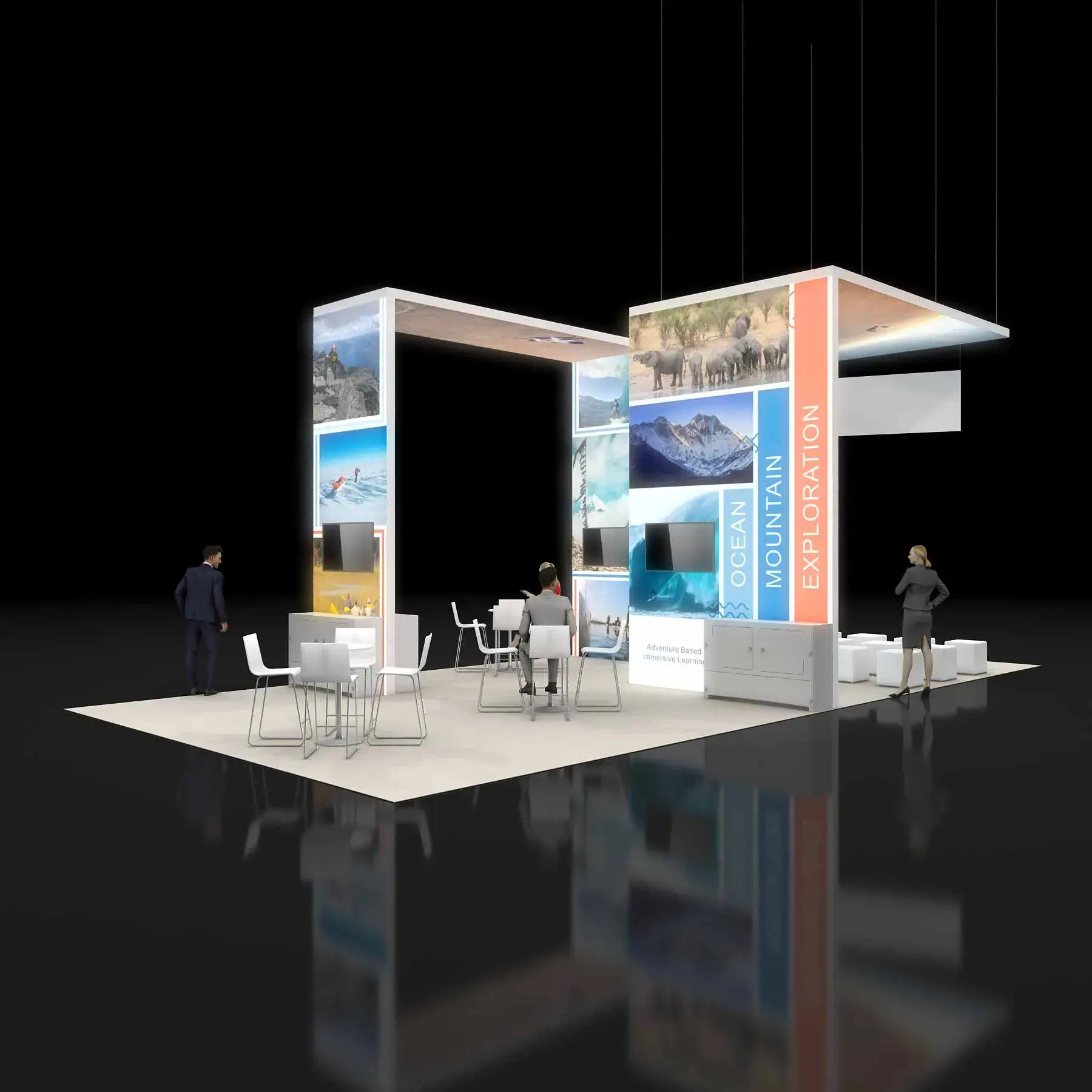 20x40 booth rental RLU2040 24 - image2