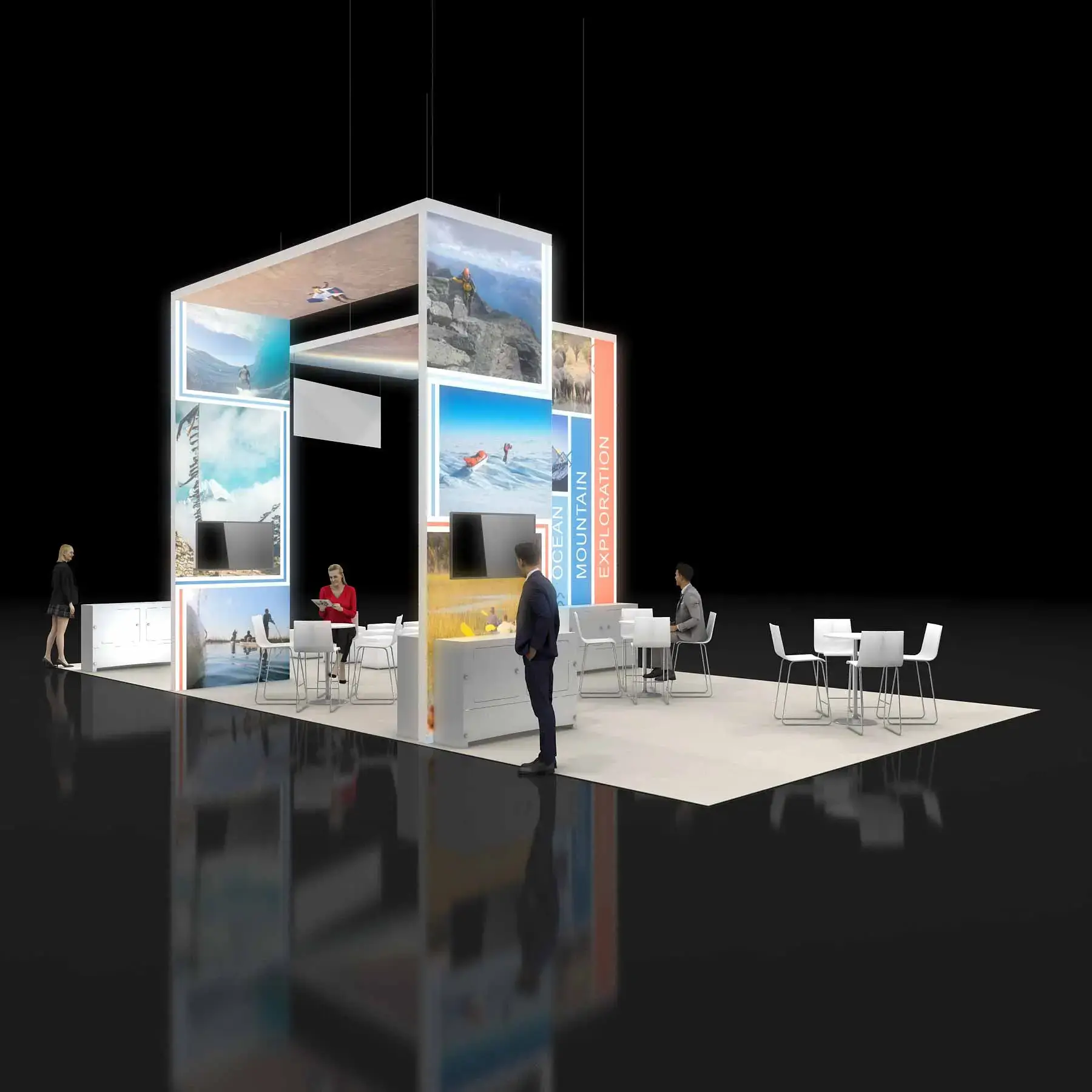 20x40 booth rental RLU2040 24 - image3