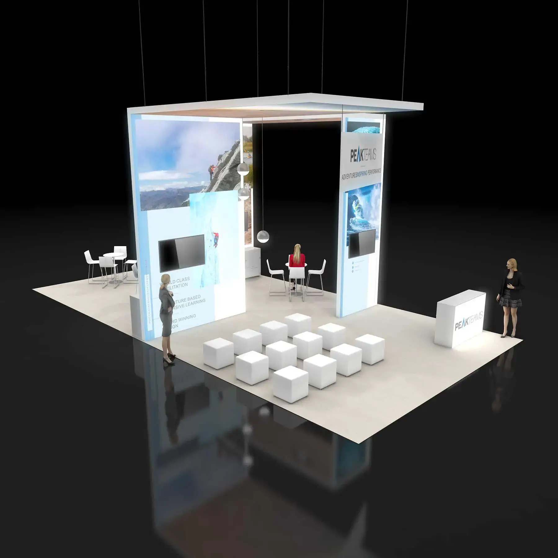 20x40 booth rental RLU2040 24 - image5