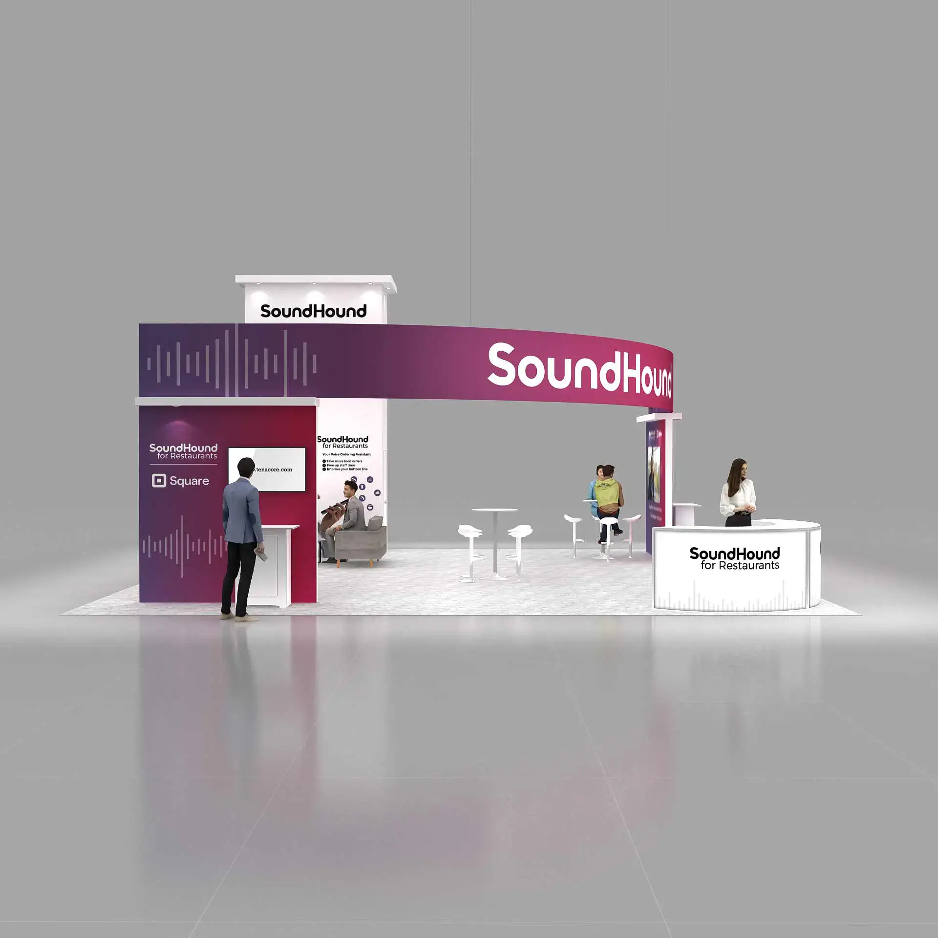 30x30 booth rental RLU3030 30 - image1