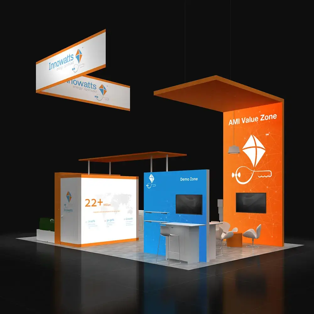 20x30 booth rental RLU2030 32 - image1