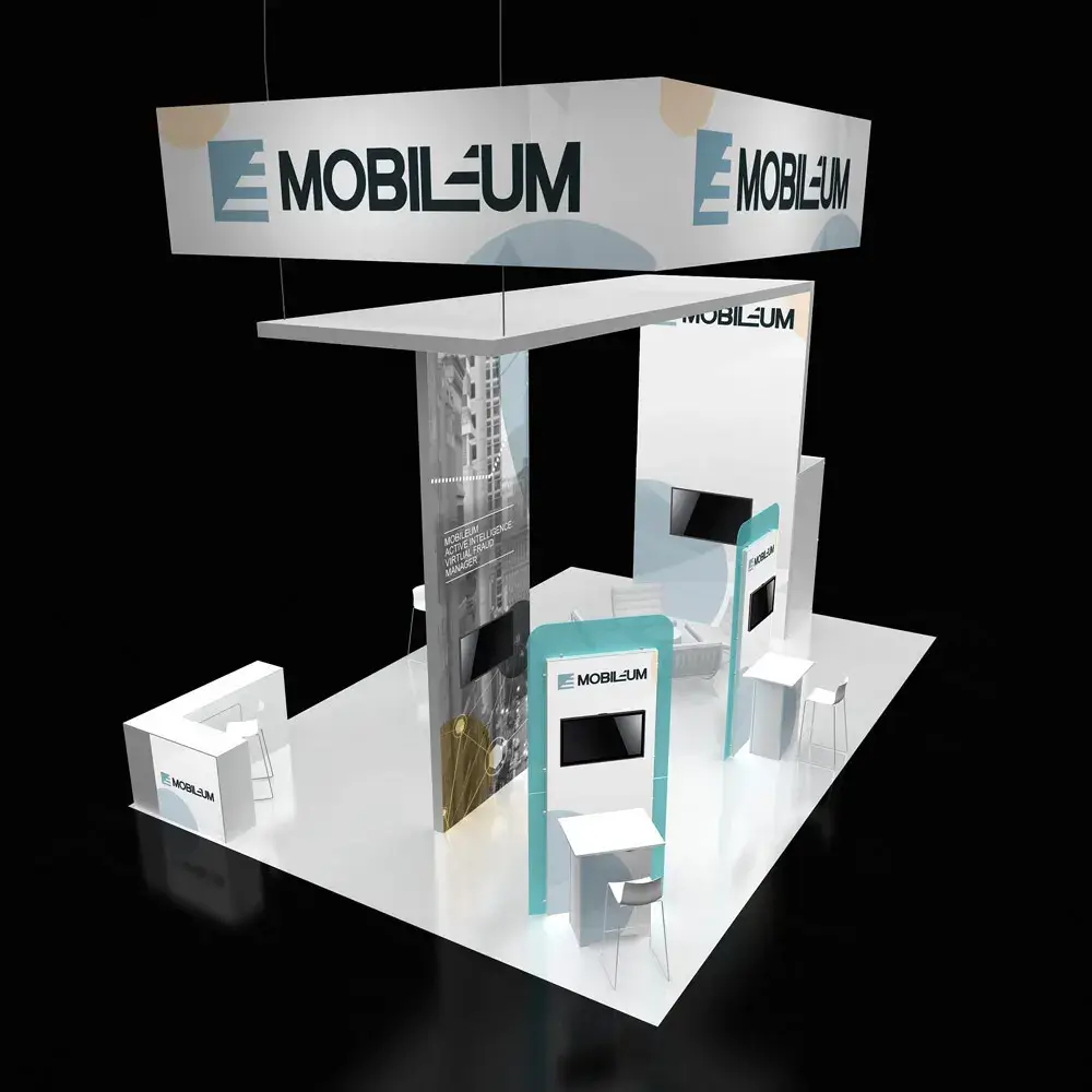 20x30 booth rental RLU2030 35 - image1