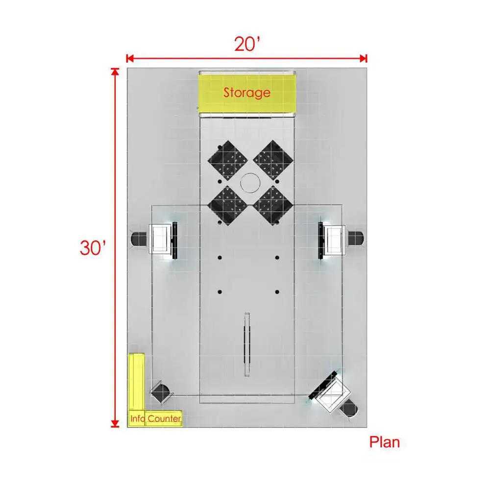 20x30 booth rental RLU2030 35 - image9