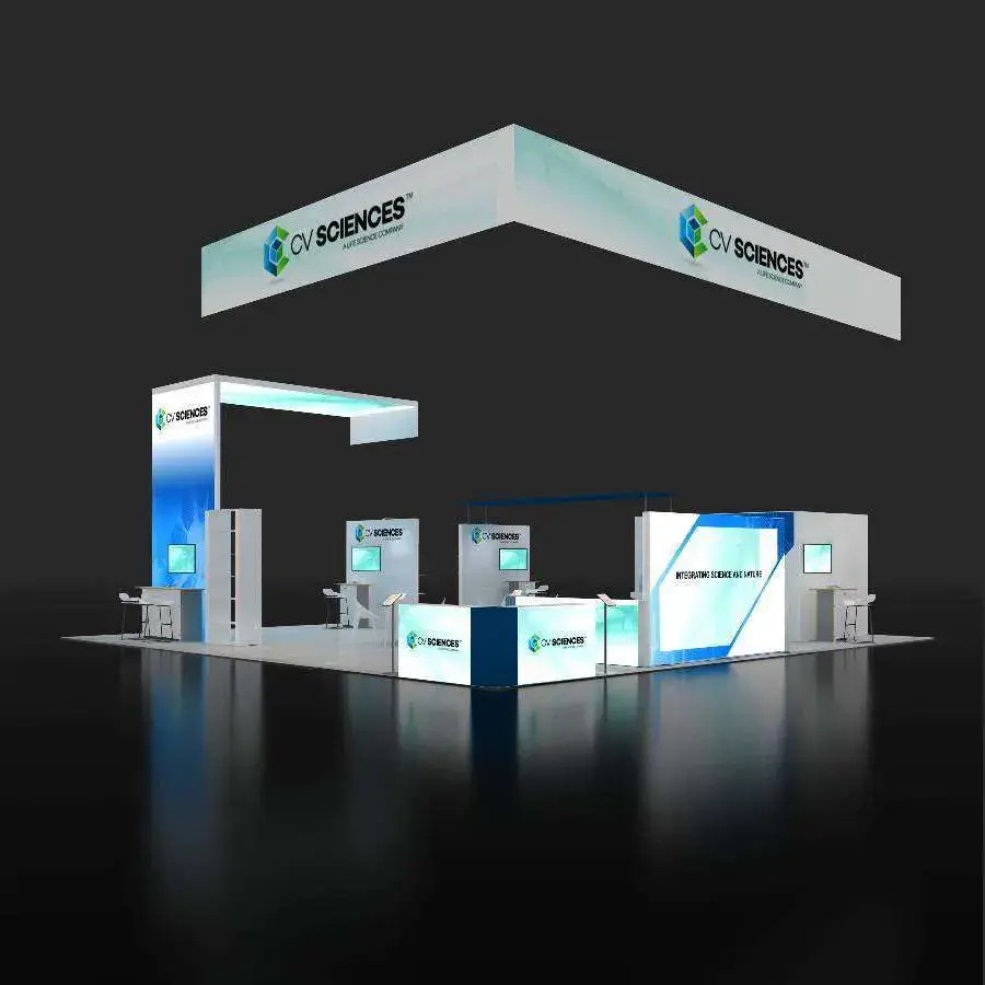 40x40 booth rental RLU4040 06 - image4