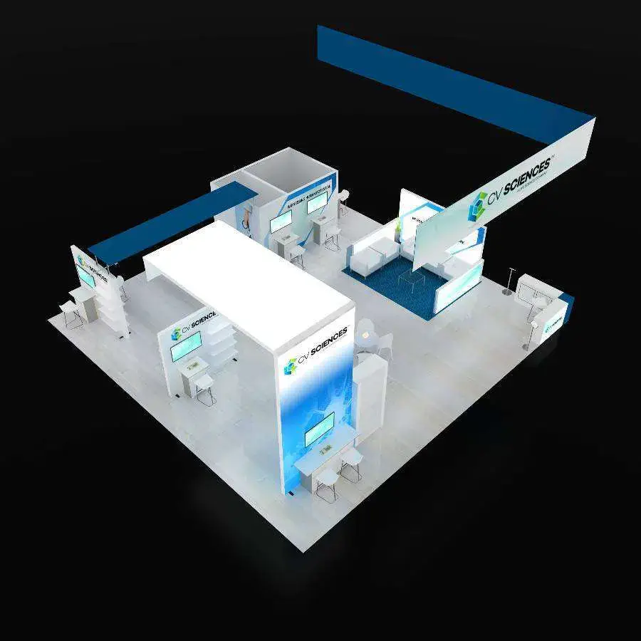 40x40 booth rental RLU4040 06 - image5