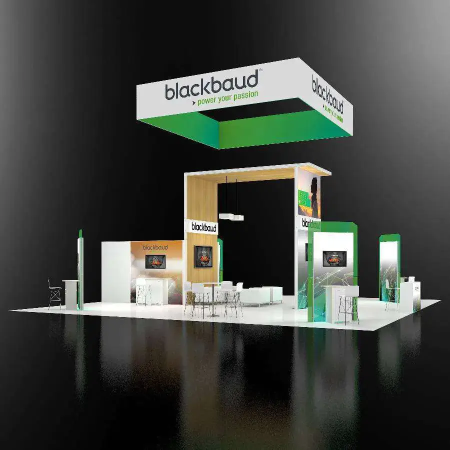 40x40 booth rental RLU4040 07 - image1