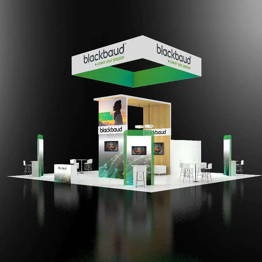 40x40 booth rental RLU4040 07 - image2