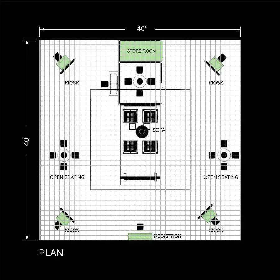 40x40 booth rental RLU4040 07 - image8