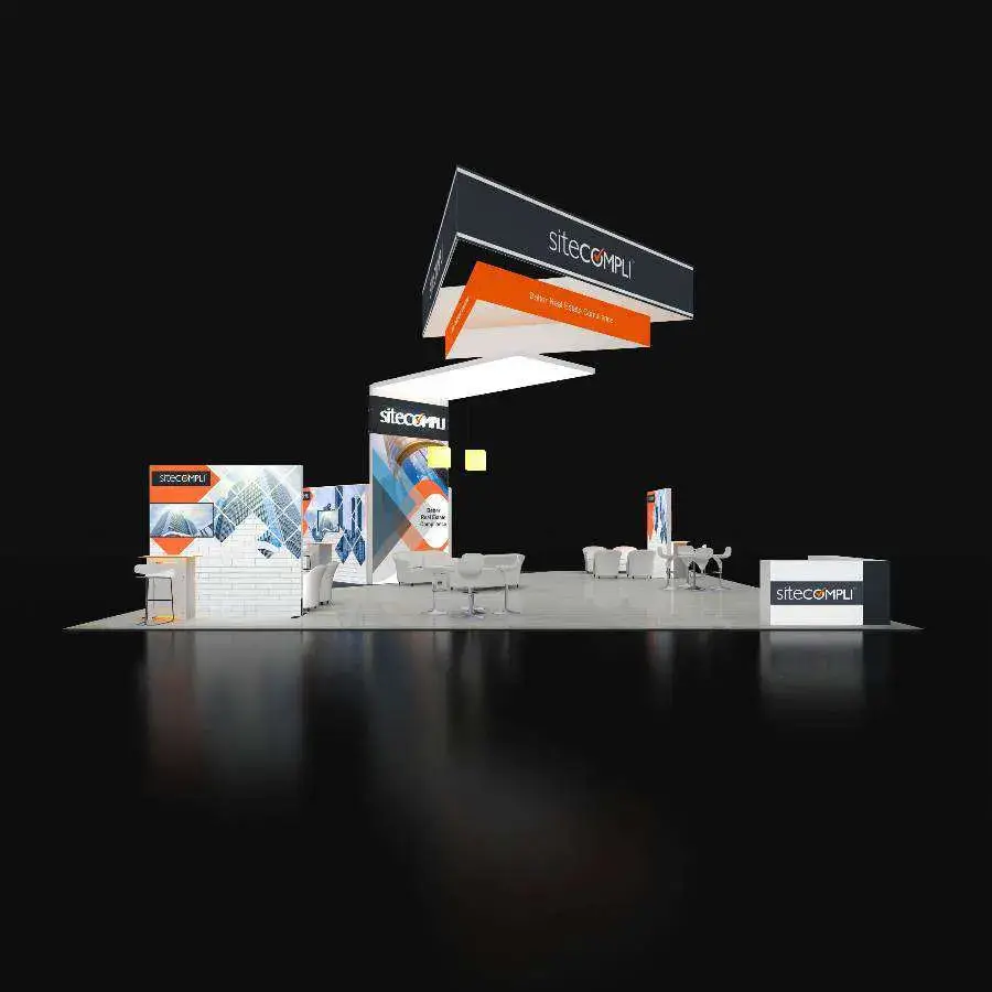 40x40 booth rental RLU4040 08 - image2