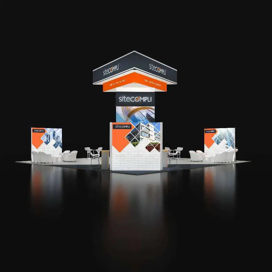 40x40 booth rental RLU4040 08 - image4