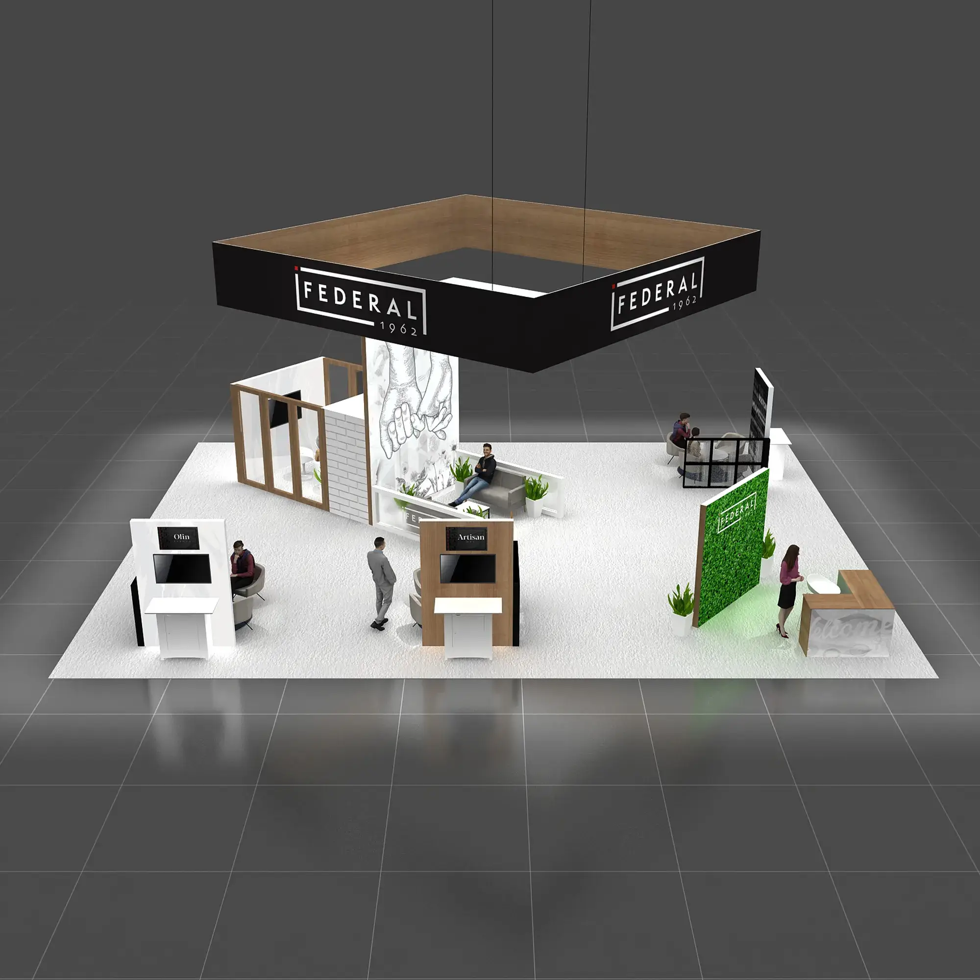 40x50 booth rental GRLU4050 09 - image9