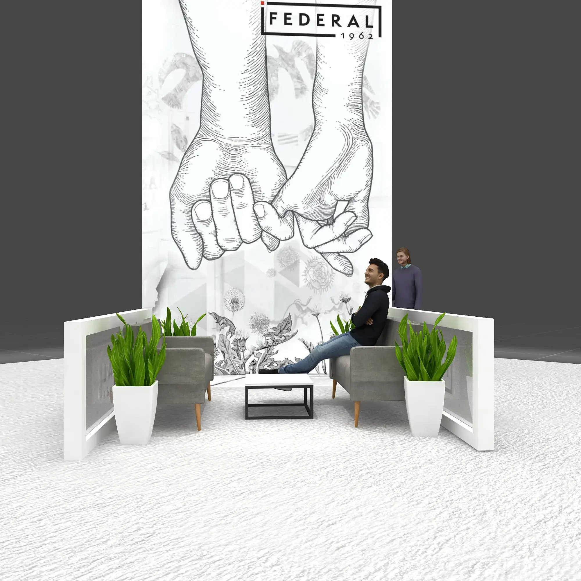 40x50 booth rental GRLU4050 09 - image2