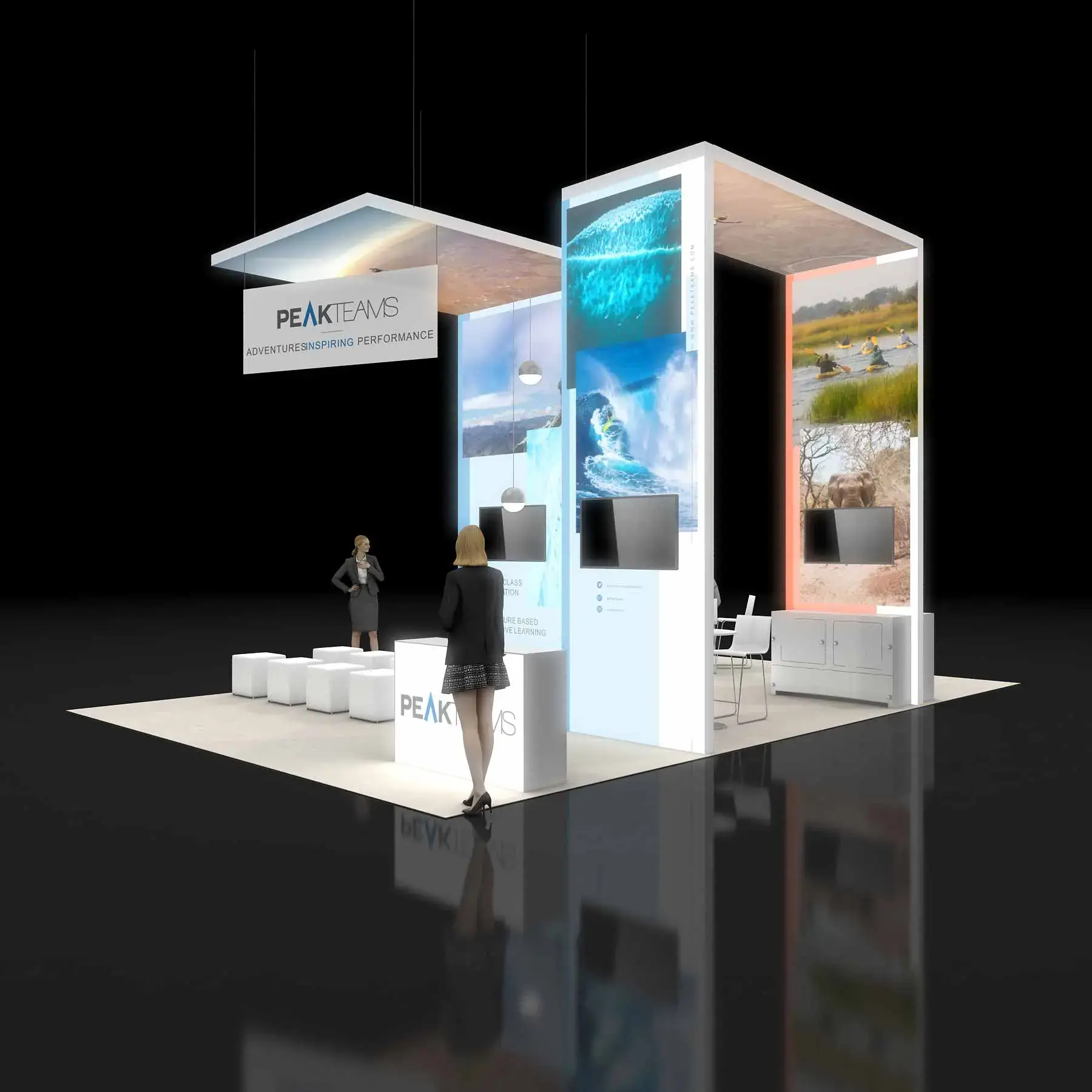 20x30 booth rental GRLU2030 38 - image2