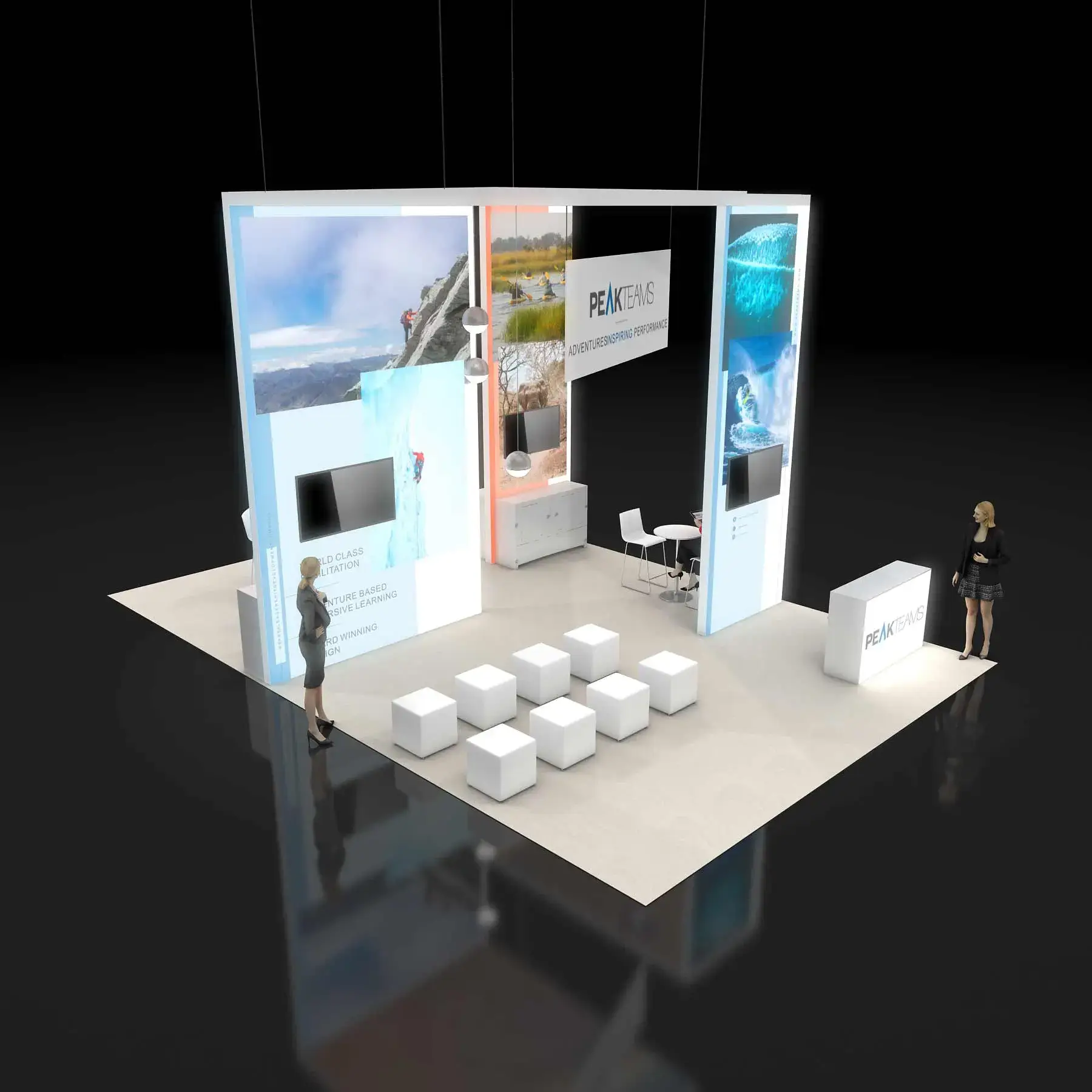 20x30 booth rental GRLU2030 38 - image1
