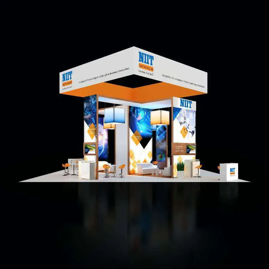 40x40 booth rental RLU4040 12 - image4