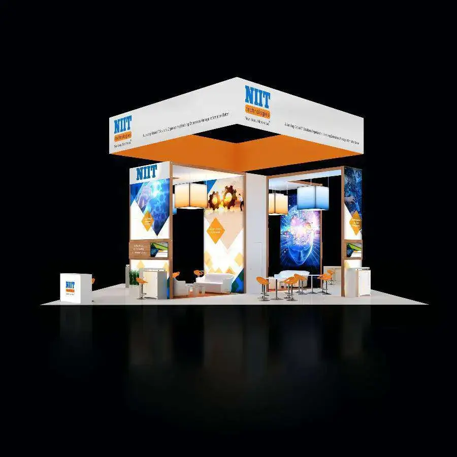 40x40 booth rental RLU4040 12 - image5