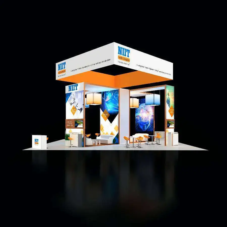 40x40 booth rental RLU4040 12 - image2