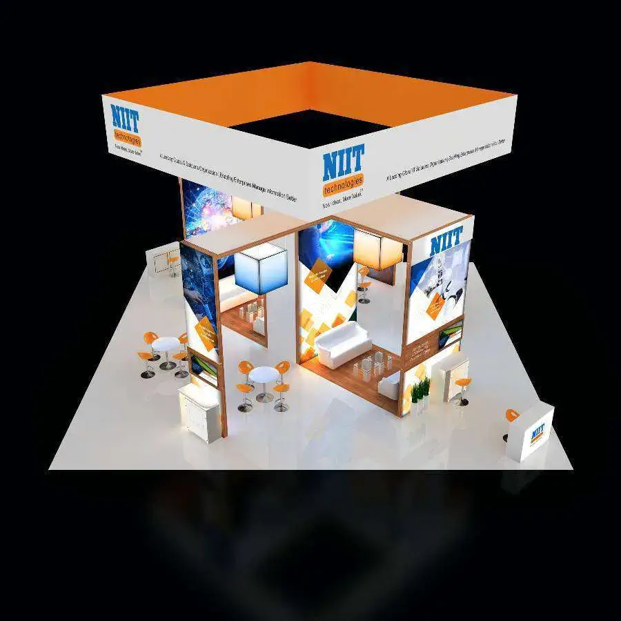 40x40 booth rental RLU4040 12 - image3