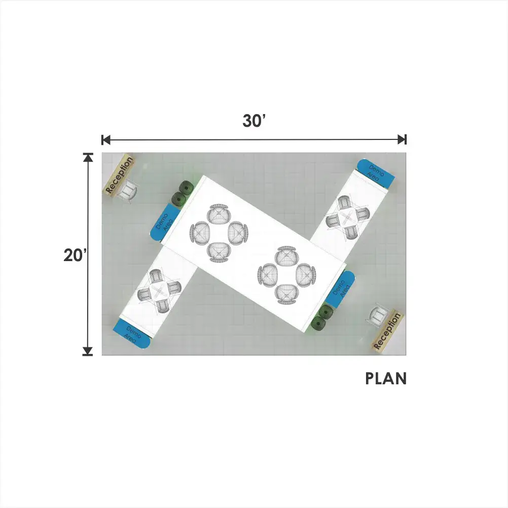 20x30 booth rental RLU2030 41 - image9