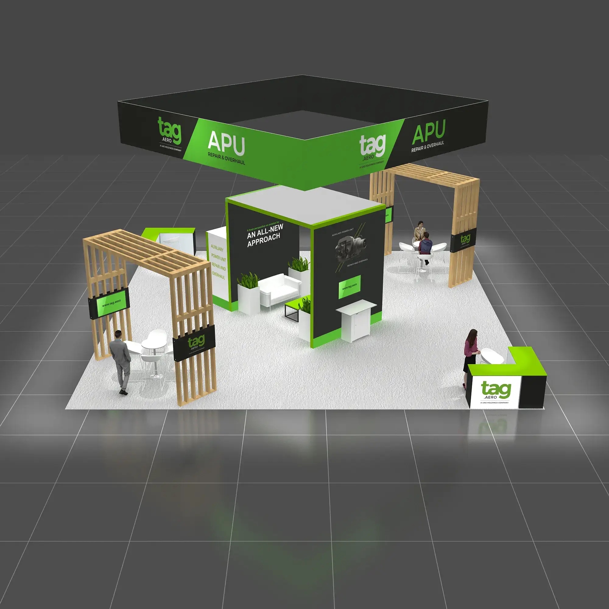 40x40 booth rental GRLU4040 13 - image5