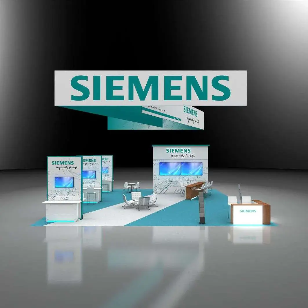 40x40 booth rental RLU4040 16 - image1